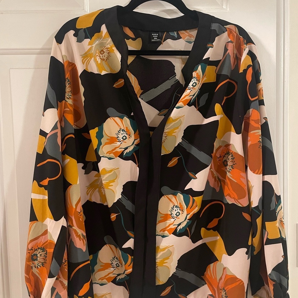 Floral Print Blouse